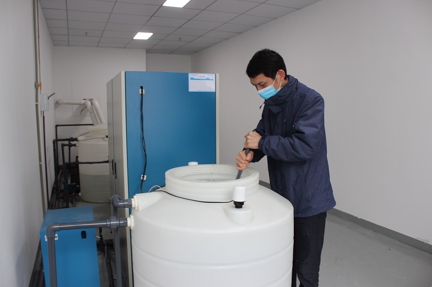 污水處理設備——成都賾靈生物交付使用