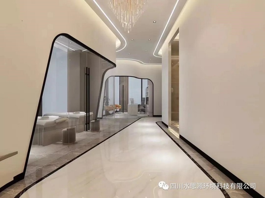 污水處理設備——瑞鑫醫美交付使用